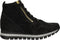Gabor 96.455 - Hoge sneakers - Suède met ritsen - Zwart