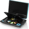 Lenco DVP-910BU - Portable DVD-speler met batterij - 9 inch - Blauw