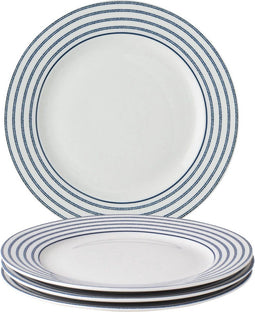 Laura Ashley Blueprint Collectables - Borden set van 4 - Ø 23cm - Candy Stripe