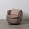 Leunstoel Taupe Hout Ijzer 84 x 74 x 66 cm