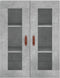 vidaXL - Wandkast - 69,5x34x90 - cm - betongrijs
