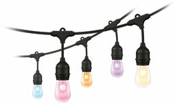 WiZ Lichtsnoer - Buitenlamp - 12 lampen - Multi-color