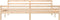 vidaXL - Bedframe - massief - hout - 180x200 - cm