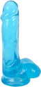 Lollicock Dildo Met Ballen 15 CM - Berry Ice