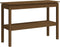 vidaXL - Wandkast - 110x40x75 - cm - massief - grenenhout - honingbruin