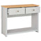 vidaXL - Wandtafel - 97x35x76 - cm - grijs