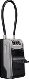 Master Lock 5482EURD - Sleutelkluis - Verdubbelde opslagcapaciteit - Zwart Zilver