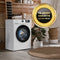 Bomann WA 7185 W - Wasmachine - 8KG - 1400 toeren - 15 programma's - Stoomfunctie - Energieklasse A - Wit