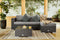 Feel Home - Alu Wicker Corner loungeset - Messina I
