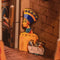 DIY Book Nook Boekensteun Adventure in Egypt Bookend, Tone-Cheer, TQ127, 18,2x8x24,5cm