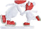 Kerstversiering DKD Home Decor Muis Hars (9,5 x 3,5 x 9 cm)