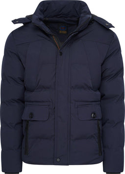 Mario Russo Ranger Jacket - Winterjas Heren - Waterafstotend - Winddicht - Navy - XXL