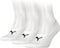 Puma 3 paar footies sokken - Invisible - Lage katoenen Sneaker sokken - Invisible - 46 - Grijs