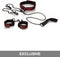 CalExotics - Scandal Submissive Kit - Bondage / SM Collar and leash Zwart
