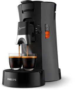 Philips Senseo Select CSA230/50 - Koffiepadmachine - 2 kopjes per keer - Grijs