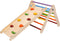 KateHaa Houten Klimdriehoek met Klimwand Regenboog - Klimrek - Houten Montessori Speelgoed