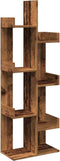 vidaXL - Boekenkast - 48x25,5x140 - cm - bewerkt - hout - oud - houtkleurig
