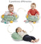 Sophie de giraf Cosy Play Speelkussen - Tummy time - Activiteitenkussen - Groen/Geel/Wit