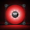 Thermaltake Pure A14 - Ventilator 140mm - 32dB(A) - Rood (Single Fan Pack)