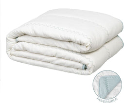 Home Sprei Blauw Crème 180 X 260 Cm