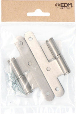 Scharnier EDM PN07 100 x 58 mm Rechts Roestvrij staal