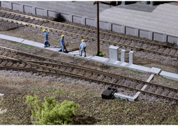 Auhagen 41620 H0 kabelgoten en 5 schakelkasten Bouwpakket