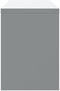 vidaXL - Wandkast - met - Gasliftdeur - - - Zwart - 100x25x35 - cm