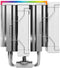 DeepCool AK620 Digital SE WH - Processor Luchtkoeler - 6 Heatpipes - Wit