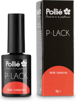 Semi-permanent Nagellak P-Lack Eurostil SUMMER FIRE Summer Fire (9 gr)