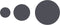 Paperfuel Figuurpons - Set Cirkels - 8-16-25 mm (3 stuks)