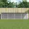vidaXL - Kippenhok - met - dak - 403x98x90 - cm - gegalvaniseerd - staal - antraciet