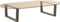 vidaXL - Eettafelpoten - 2 - st - V-vormig - 70x(30-31,3) - cm - staal - naturel