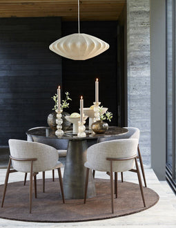 Light & Living Hanglamp Fay - 70cm - Bruin