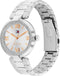 Tommy Hilfiger TH1782681 Alice Dames Horloge - Mineraalglas - Staal - Zilverkleurig - 34 mm breed - Quartz - Vouw/Vlindersluiting - 3 ATM (spatwater)