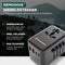 Remodius® Wereldstekker - Universele Reisadapter - 220+ landen - 2x USB-C & 2x USB-A - Type D plug slider - Snellader
