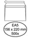 Hermes - Envelop hermes bank ea5 156x220 zk 500st wit