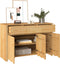 vidaXL - Dressoir - “DRAMMEN” - 114x43x75,5 - cm - Massief - Grenenhout