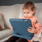 imoshion Samsung Galaxy Tab A9 Plus - Kidsproof Backcover - Schokabsorberend met handvat - Donkerblauw