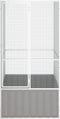Vogelkooi 111X107X211,5 Cm Gegalvaniseerd Staal Grijs