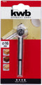 kwb 706016 - Forstnerboor 16 mm - 2 hoofdsnijden en 2 zijsnijvlakken - kleur blank (1 stuk)