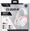 HyperX Cloud III - Gamingheadset - DTS Spatial Audio - Wit/Roze