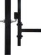 vidaXL - Poort - 1,75x4 - m - staal - zwart