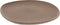 J-Line bord Louise - keramiek - cognac - medium - 6 stuks