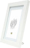 Deknudt Frames fotolijst - wit met passe-partout - 10x15 / 15x20 cm