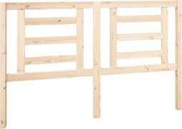 vidaXL - Hoofdbord - 156x4x100 - cm - massief - grenenhout