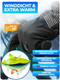 Mivelo Winterhandschoenen - XXL - 3M™ Thinsulate™ en Thermo-Fleece - Zwart