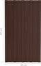 vidaXL - Dakpanelen - 36 - st - 80x45 - cm - gegalvaniseerd - staal - bruin