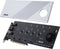 ASUS Hyper M.2 X16 Gen 4 - Interfacekaart - PCIe 4.0 x16 - 4x M.2 (NVMe)