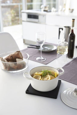 Yamazaki Onderzetten vierkant - Tower - Zwart