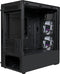 Cooler Master MasterBox TD300 Mesh - Micro-ATX Behuizing - Driedimensionale mesh met ARGB-fans - Zwart